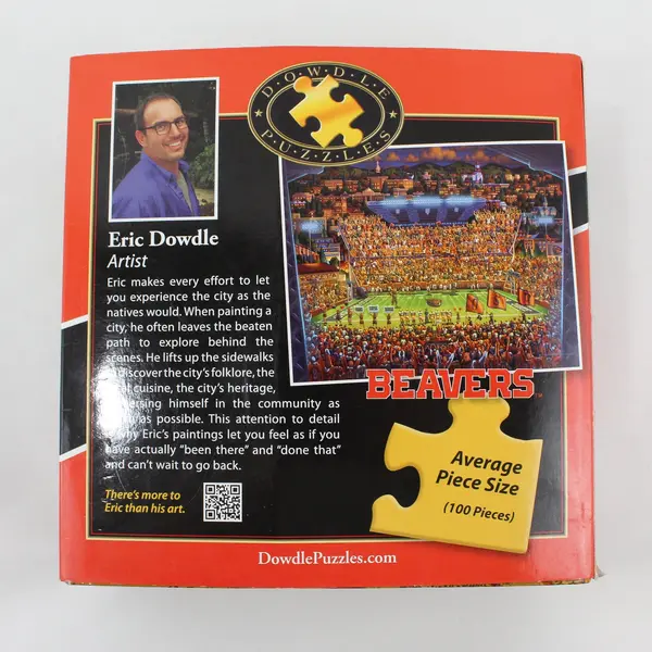 Dowdle Oregon State Beavers 100 Piece Jigsaw Puzzle, 2014 complete 