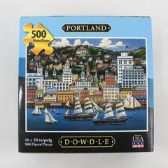 Dowdle 500 Pc. Jigsaw Puzzle "Portland" 2017 complete 