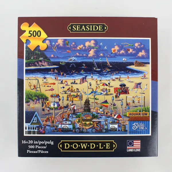 Dowdle 500-Pc. Jigsaw Puzzle "Seaside" 2021 