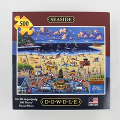 Dowdle 500-Pc. Jigsaw Puzzle "Seaside" 2021 