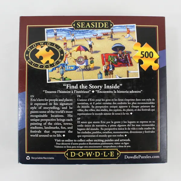 Dowdle 500-Pc. Jigsaw Puzzle "Seaside" 2021 