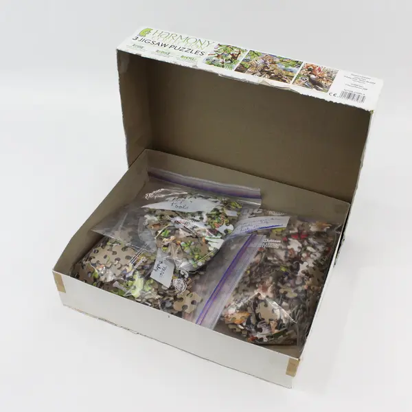 Ceaco Harmony Collection 3 Jigsaw Puzzles 2008, Wildlife Themes Complete 