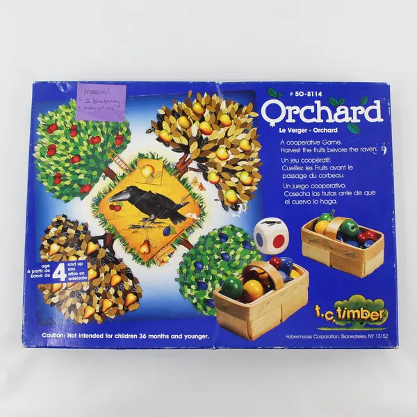 T.C. Timber Orchard Cooperative Board Game Age 4+ 50-8114