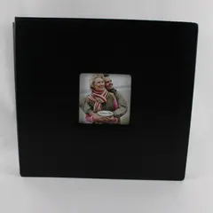 Black 13x13 Scrapbook Album 40 Pages Photo Memory Journal