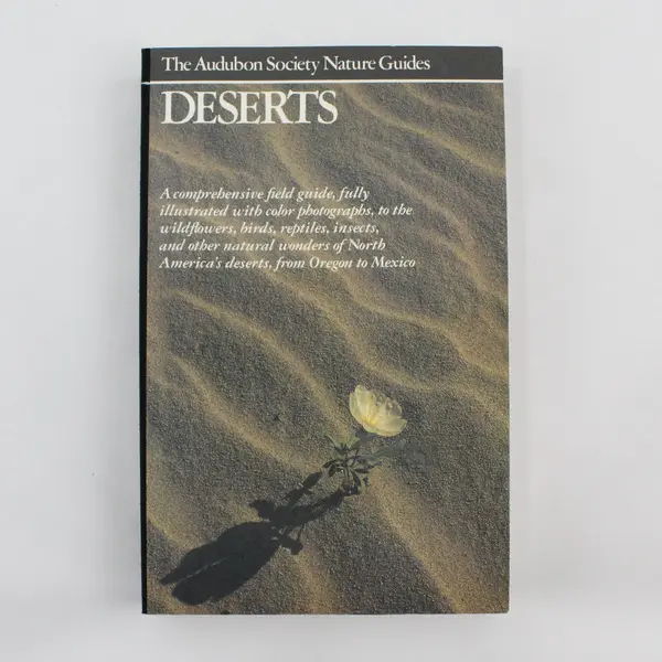 Vintage 1987 The Audubon Society Nature Guides Deserts James A MacMahon PB Good