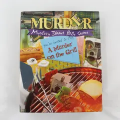Murder Mystery Dinner Party Game A Murder on the Grill 1999, 6-8 Players