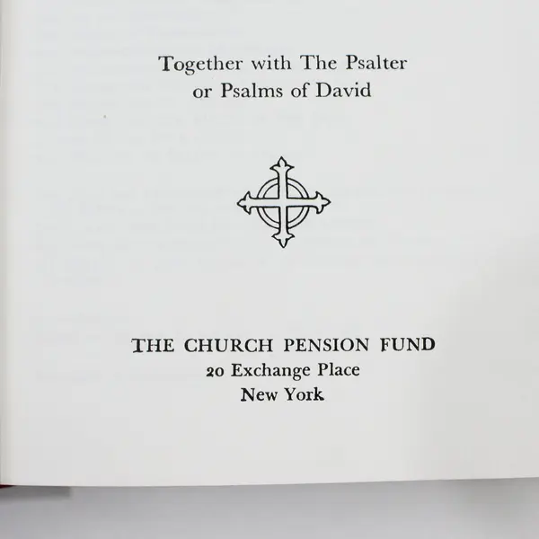Lot of 2 Vintage 1945 The Book of Common Prayer Protestant Episcopal Church Good