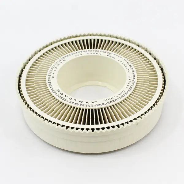 Sawyer's Rototray 100 Slide Carousel Tray Vintage Used