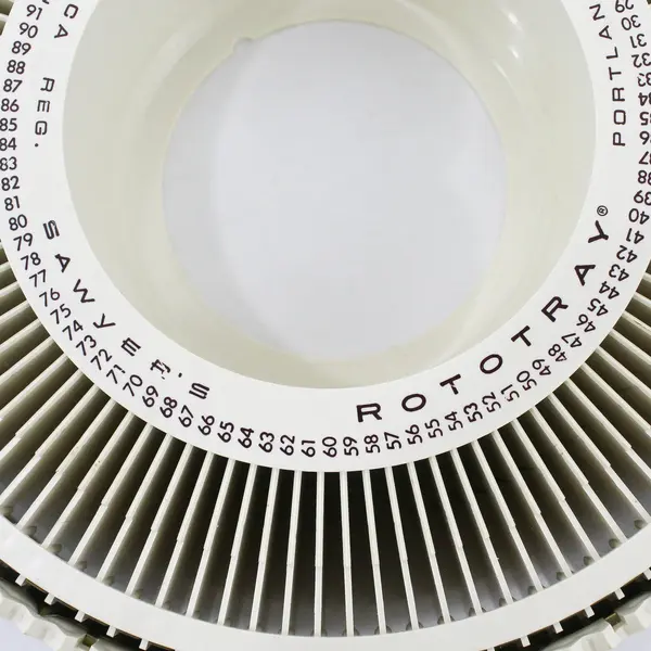 Sawyer's Rototray 100 Slide Carousel Tray Vintage Used