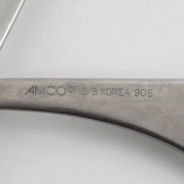 AMCO Vintage Stainless Steel Salad Serving Tongs 8.5 in