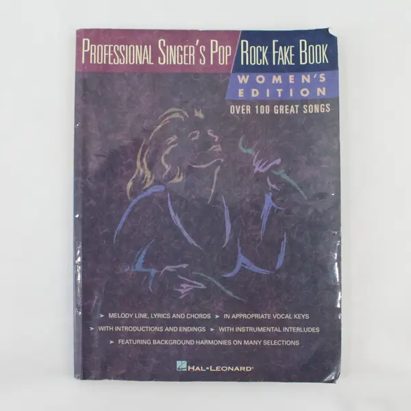 Hal Leonard Professional Singer's Pop Rock Fake Book Women's Ed 101 Songs
