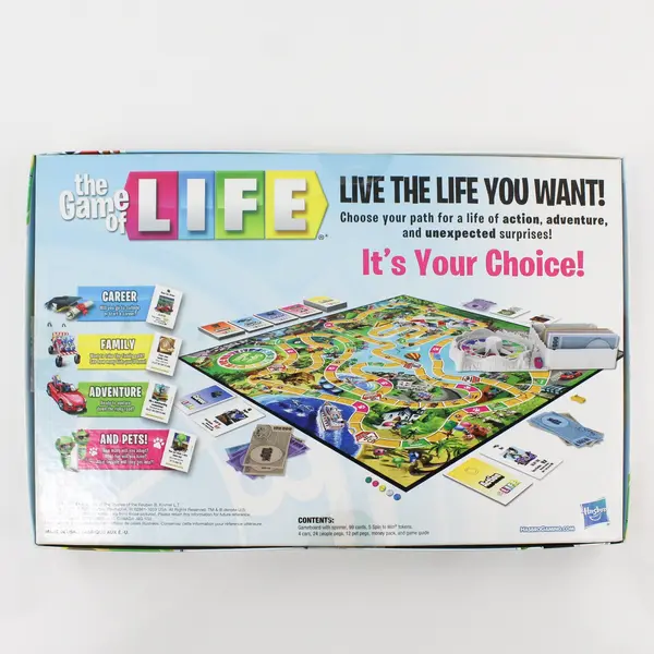 Hasbro The Game of Life Board Game #E4304 2017 