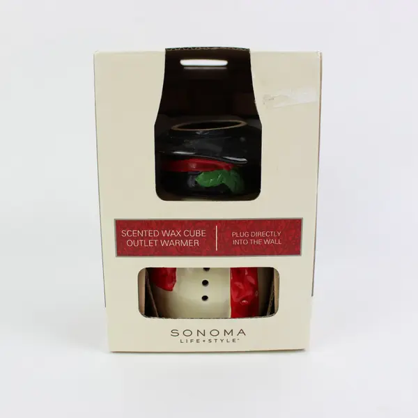 Sonoma Lifestyle Snowman Scented Wax Cube Outlet Warmer