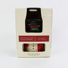 Sonoma Lifestyle Snowman Scented Wax Cube Outlet Warmer