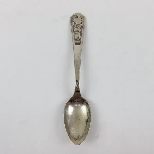 Vintage Imperial Silver Plate Clown Balloon Souvenir Spoon