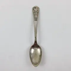 Vintage Imperial Silver Plate Clown Balloon Souvenir Spoon