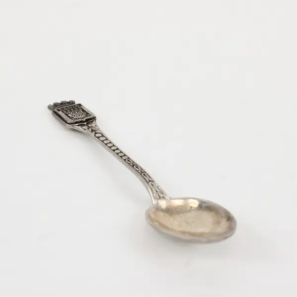 Vintage Silver Paris Souvenir Collectible Spoon Ornate Handle