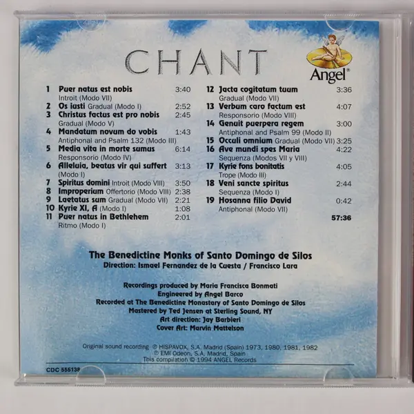 CHANT Benedictine Monks of Santo Domingo de Silos CD