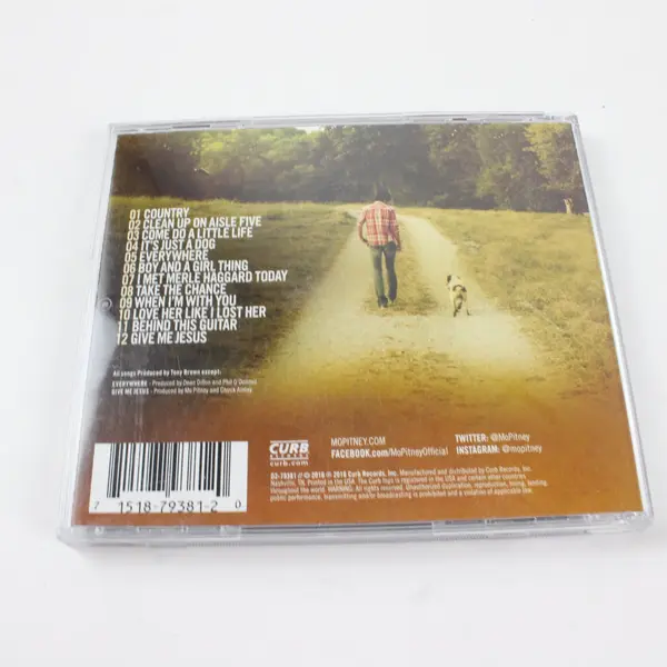 Mo Pitney Behind This Guitar CD 2016 Country Album Jewel Case