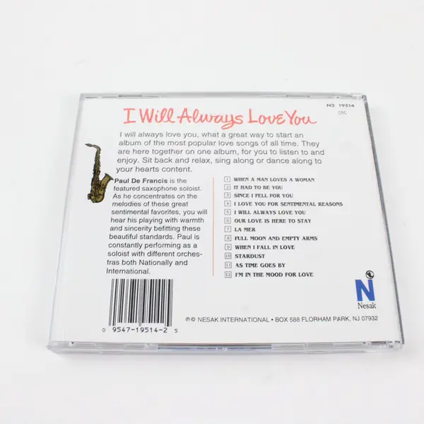 Golden Sax Ensemble You Are Love CD I Will Always Love You