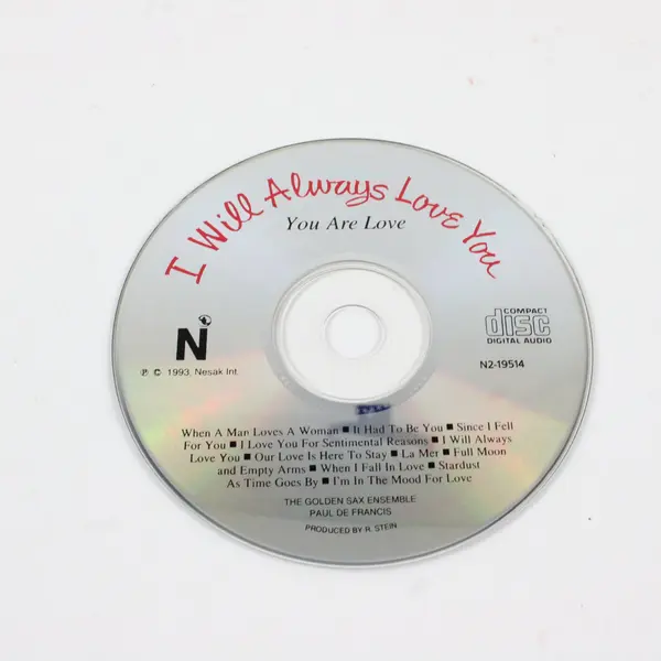 Golden Sax Ensemble You Are Love CD I Will Always Love You