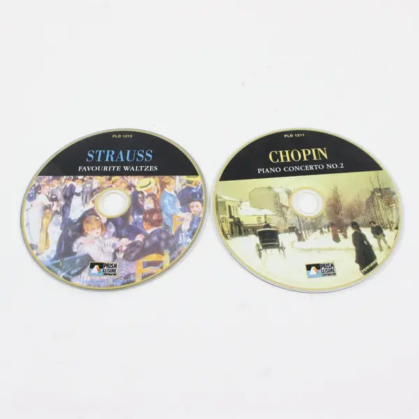 Lot of 2 Classical Music CDs Strauss Waltzes & Chopin Piano Concerto No. 2