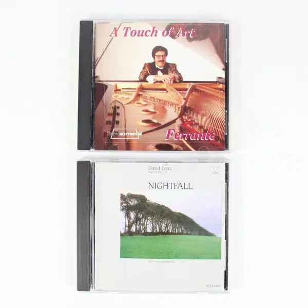 Lot of 2 Piano Music CDs Collection