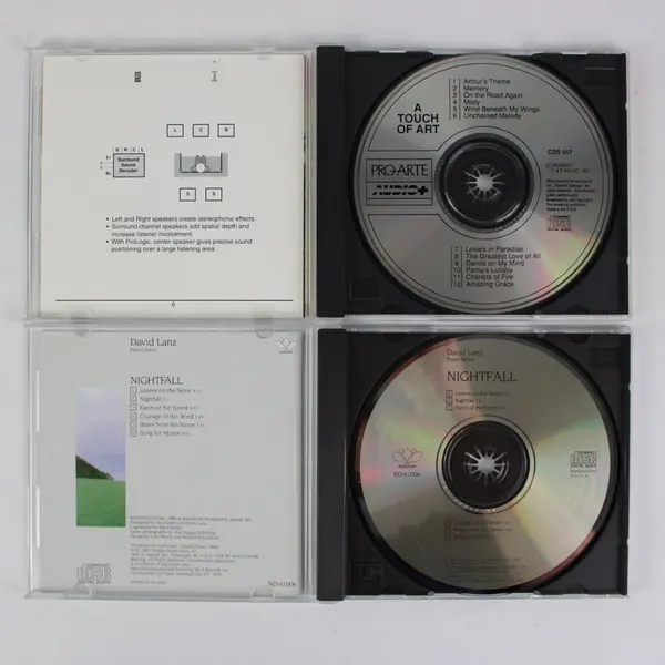 Lot of 2 Piano Music CDs Collection