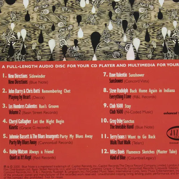 Jazziz On Disc Music CD March 2000