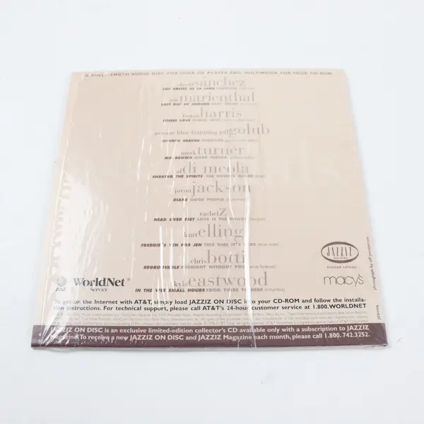 Jazziz On Disc Style Promotional Collectible CD