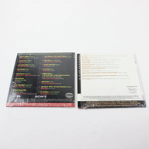 Jazziz Blues Vol. 2 / Millennium 2-CD Lot