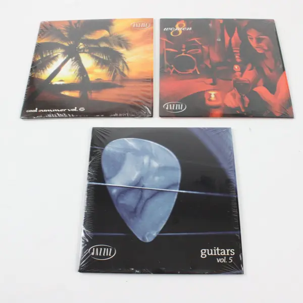 Jazziz Lot of 3 CD 2007 Cool Summer Women Guitars Untested As Is
