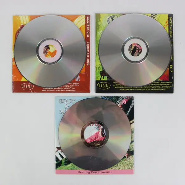 Lot of 3 Jazziz Sept 2007 Oct 2007 Ed. 7 Body & Soul Piano Therapy CDs As-Is