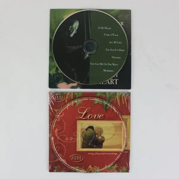 Lot of 2 Pre-Owned CDs Dan Seymour In My Heart & Jazziz Love, Strings