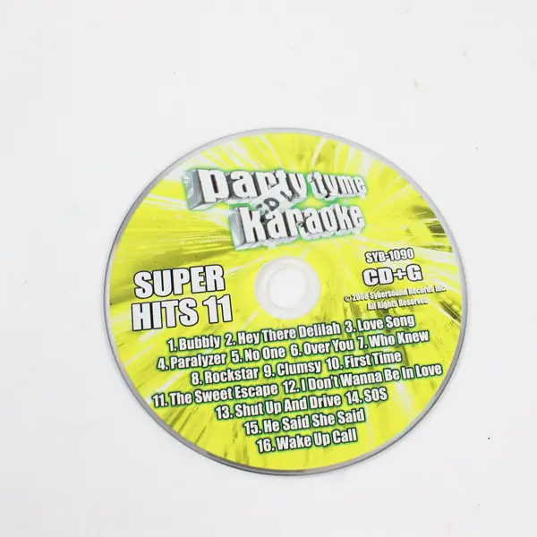 Party Tyme Karaoke Super Hits 11 CD+G 2008 Various Artists