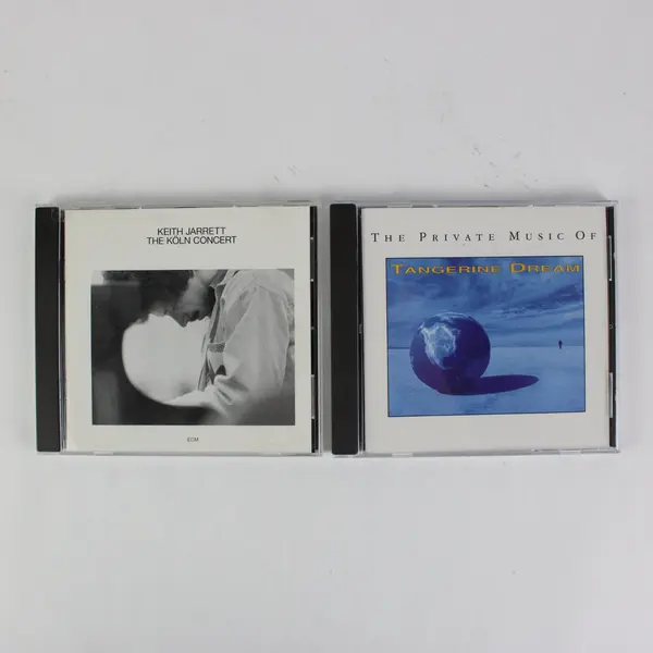 Lot of 2 Audio CDs Keith Jarrett Köln Concert Tangerine Dream Private Music