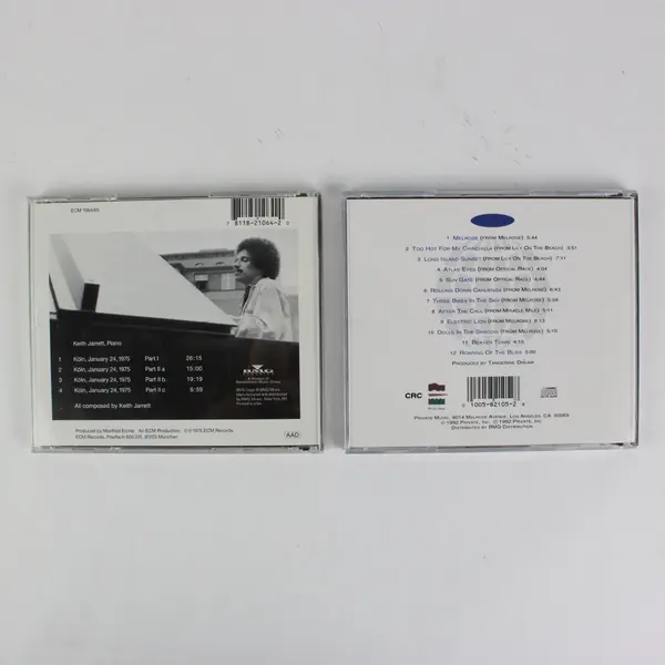 Lot of 2 Audio CDs Keith Jarrett Köln Concert Tangerine Dream Private Music