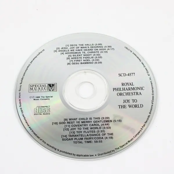 Royal Philharmonic Orchestra Joy to the World CD Special Music Co