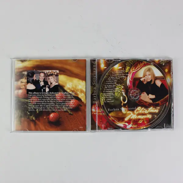 Barbra Streisand Christmas Memories CD 2001 Holiday Album