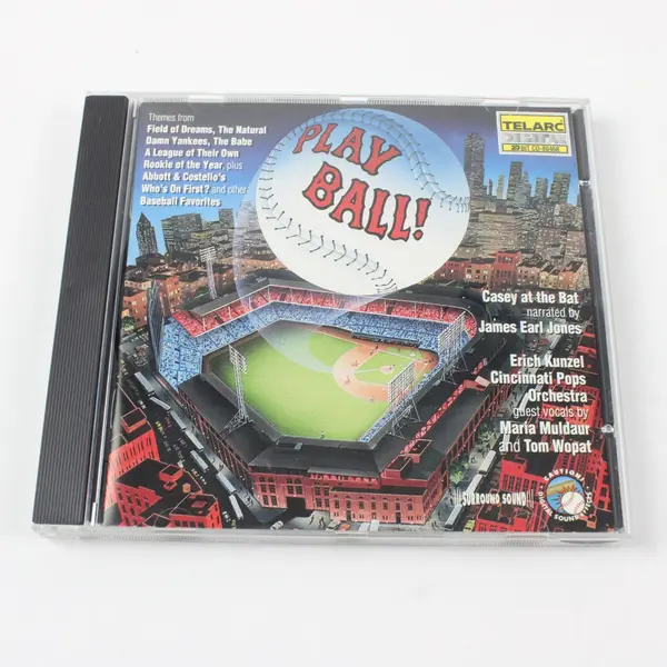 Play Ball! Tom Wopat James Earl Jones Erich Kunzel Cincinnati Pops Telarc CD