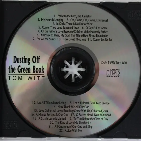 Tom Witt Dusting Off the Green Book CD 1995 Instrumental Hymns Lutheran