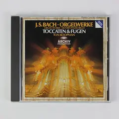 J.S. Bach Organ Works Toccaten & Fugen Ton Koopman CD Archiv 1984