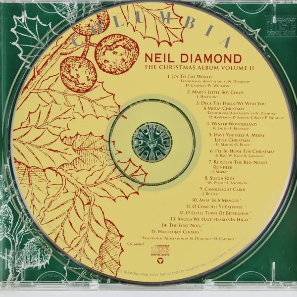Neil Diamond The Christmas Album Vol. II CD 1994