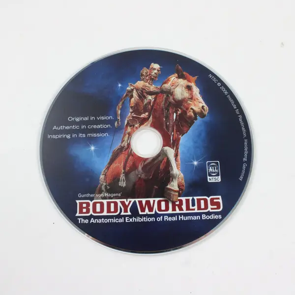 Body Worlds 2007 DVD Disc Only in Sleeve Gunther von Hagens Documentary