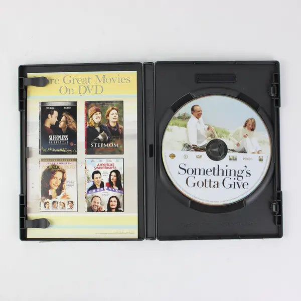 Something's Gotta Give DVD 2003 Jack Nicholson Diane Keaton Keanu Reeves