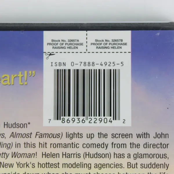 Raising Helen DVD 2004 Widescreen Kate Hudson John Corbett