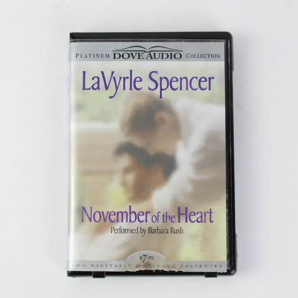 LaVyrle Spencer November of the Heart Abridged Dove Audio 2 Cassette