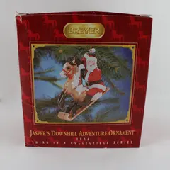 Breyer 2006 Jasper's Downhill Adventure Ornament 
