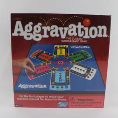 Hasbro Aggravation The Classic Marble Race Retro Board Game