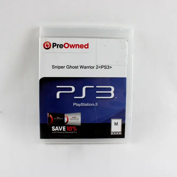 Sniper Ghost Warrior 2 PS3 Disc w/ 3rd Party Replacement Case